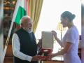 प्रधानमंत्री मोदी का 31वां अंतरराष्ट्रीय सम्मान?, स्वीडन के 'रॉयल ऑर्डर ऑफ पोलर स्टार' से सम्मानित, राष्ट्राध्यक्ष को दिया जाने वाला सर्वोच्च सम्मान - Hindi News | watch pm Narendra Modi conferred Sweden's Royal Order of Polar Star highest honour awarded Head Government Scandinavian nation Modi's 31st international honour see video | Latest world News at Lokmatnews.in