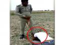 यूपी पुलिस की गुंडागर्दी: सिपाही ने युवक को पीटा, फिर जूते पर रगड़वाई नाक - Hindi News | mainpuri policeman first beaten then rubbing the nose on the shoes video viral | Latest india News at Lokmatnews.in