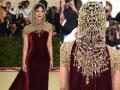 Met Gala 2018: रेड कार्पेट पर प्रियंका ने पहनी ऐसी ड्रेस जिसे बनाने में लग गए 250 घंटे - Hindi News | Met Gala 2018: Priyanka Chopra looks stunning in Ralph Lauren maroon gown | Latest fashion-beauty News at Lokmatnews.in