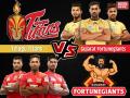PKL 2019, Telugu Titans vs Gujarat Fortunegiants: गुजरात फॉर्च्यून जायंट्स ने जीत के साथ किया सीजन का अंत - Hindi News | PKL 2019, Telugu Titans vs Gujarat Fortunegiants, Live Score Updates and Live Streaming: | Latest kabaddi News at Lokmatnews.in
