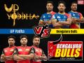 PKL 2019, UP Yoddha vs Bengaluru Bulls: यूपी ने बुल्स को दी 45-33 से मात, तीसरे स्थान पर बनाई जगह - Hindi News | PKL 2019, UP Yoddha vs Bengaluru Bulls Live Score Updates and live streaming: | Latest kabaddi News at Lokmatnews.in