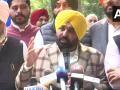 Punjab AAP-Congress: पंजाब में 30 विधायक मेरे साथ, प्रताप सिंह बाजवा के बयान पर सीएम मान बोले- दिल्ली में कितने एमएलए हैं कांग्रेस के पास, देखें वीडियो - Hindi News | Punjab AAP-Congress live 30 MLAs me in Punjab Congress leader Pratap Singh Bajwa CM Mann said on statement How many MLAs there in Delhi watch video | Latest india News at Lokmatnews.in
