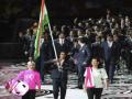 CWG Opening Ceremony: गोल्ड कोस्ट में दिखी भारत की शान, पीवी सिंधु बनीं ध्वजवाहक - Hindi News | commonwealth games 2018 opening ceremony live updates gold coast australia | Latest other-sports News at Lokmatnews.in