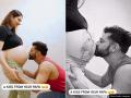 राहुल वैद्य ने पत्नी दिशा परमार के बेबी बंप को किया KISS, देखें तस्वीरें - Hindi News | Rahul Vaidya Kisses Disha parmar Baby bump see pics | Latest bollywood Photos at Lokmatnews.in