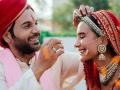 Rajkummar Rao and Patralekhaa's Wedding Photos has created a storm on social media - Hindi News | Rajkummar Rao and Patralekhaa's Wedding Photos has created a storm on social media | Latest entertainment Photos at Lokmattimes.com