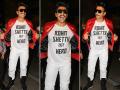 फोटोज: 'रोहित शेट्टी का हीरो' रणवीर सिंह का यह अंदाज़ फैंस को आया पसंद - Hindi News | Ranveer singh Wear T-Shirt with Name Of 'Rohit Shetty Ka Hero', See Pics, Photos, HD Images | Latest bollywood Photos at Lokmatnews.in
