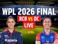 RCB vs DC Final Highlights: रॉयल चैलेंजर्स बेंगलुरू 6 विकेट से जीती, दूसरी बार खिताब जीता - Hindi News | RCB vs DC Final LIVE Score Royal Challengers Bengaluru vs Delhi Capitals WPL 2026 Match Live Updates | Latest cricket News at Lokmatnews.in