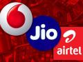 Reliance Jio vs Airtel vs Vodafone: 200 रुपये से कम के हैं ये प्रीपेड प्लान - Hindi News | Reliance Jio vs Airtel vs Vodafone: Best Prepaid Recharge Plan Under Rs. 200 | Latest technology News at Lokmatnews.in