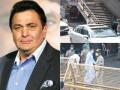 In pics: Rishi Kapoor's funeral - Hindi News | In pics: Rishi Kapoor's funeral | Latest entertainment Photos at Lokmattimes.com