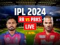 RR Vs PBKS Highlights: पंजाब किंग्स 5 विकेट से जीता, सैम करन की 63 रनों की तूफानी पारी... - Hindi News | RR Vs PBKS Live Score Rajasthan Royals vs Punjab Kings Live Scorecard Barsapara Cricket Stadium Guwahati | Latest cricket News at Lokmatnews.in