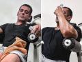सलमान खान की हुई हालत खराब, पसीने से लथपथ भाईजान ने शेयर की तस्वीरें - Hindi News | Salman Khan sweating out in gym says he loves hating leg days Halat Kharaab See photos | Latest bollywood Photos at Lokmatnews.in