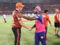 SRH vs RR IPL 2024: आईपीएल में दूसरी हार, पहले ओवर में दो विकेट, जायसवाल और पराग की सराहना, कप्तान संजू ने कहा-पारी को संभाला, डट कर खेले... - Hindi News | SRH vs RR IPL 2024 Second defeat two wickets in first over captain Sanju Samson said praise Yashasvi Jaiswal Riyan Parag handled innings played boldly | Latest cricket News at Lokmatnews.in