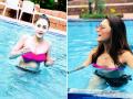 Pics: न्‍यूड बाथटब वीडियो के बाद अब बिकिनी में नजर आईं सारा खान - Hindi News | View Hot Pics: after nude video Sara khan bikini photos goes viral on social media, see pics | Latest hot-sexy Photos at Lokmatnews.in