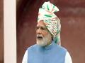 आजादी के 75 साल पूरे होने पर लाल किले से पीएम मोदी ने किया राष्ट्र को संबोधित, जानिए पीएम के भाषण की बड़ी बातें - Hindi News | Highlighs from PM's Address to nation from Red Fort on the occassion on 76th Independence day | Latest india News at Lokmatnews.in