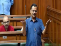 'घर-घर नाली घर-घर गैस, जिसकी लाठी उसकी भैंस', केजरीवाल ने भाजपा पर कविता से साधा निशाना - Hindi News | Delhi Chief Minister Arvind Kejriwal targeted central government and Prime Minister Modi through poetry | Latest india News at Lokmatnews.in