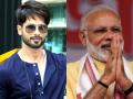 शाहिद कपूर ने पीएम नरेंद्र मोदी को दिया ये संदेश, फैंस करेंगे गर्व - Hindi News | | Latest bollywood News at Lokmatnews.in