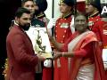 Arjuna Award: शमी सहित 16 अन्य खिलाड़ियों को राष्ट्रपति द्रौपदी मुर्मू ने दिया अर्जुन पुरस्कार, देखें वीडियो - Hindi News | Mohammed Shami received the Arjuna Award from President Droupadi Murmu at the National Sports Awards | Latest other-sports News at Lokmatnews.in