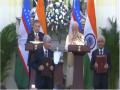 उज्बेकिस्तान के राष्ट्रपति से मिले PM मोदी, साझा बयान में कहा- व्यापार और निवेश बढ़ाने पर दोनों देश हुए सहमत - Hindi News | | Latest india News at Lokmatnews.in