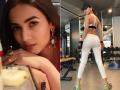 सोनल चौहान ने हॉट जिम कॉस्ट्यूम में इंस्टाग्राम पर शेयर की तस्वीरें - Hindi News | Bold Photos: Sonal Chauhan share her hot gym Costume Pics on Instagram, Images goes viral | Latest hot-sexy Photos at Lokmatnews.in