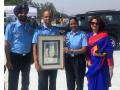 Air Force Day: स्क्वाड्रन लीडर मिंटी अग्रवाल हुईं सम्मानित, जानिए कौन हैं ये भारतीय वायुसेना की बहादुर 'सिपाही'    - Hindi News | Air Force Day: Squadron Leader Minty Agarwal awarded by IAF Chief Rakesh Kumar Singh Bhadauria today | Latest india News at Lokmatnews.in