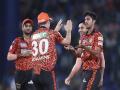 SRH vs GT: गुजरात टाइटंस के खिलाफ बारिश के कारण मैच रद्द होने के बाद सनराइजर्स हैदराबाद ने प्लेऑफ के लिए किया क्वालीफाई - Hindi News | SRH vs GT: Sunrisers Hyderabad qualifies for playoffs after washout against Gujarat Titans | Latest cricket News at Lokmatnews.in