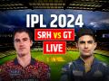 SRH Vs GT: हैदराबाद VS गुजरात मैच बारिश के कारण रद्द, दोनों को एक-एक अंक - Hindi News | SRH Vs GT Live Score IPL 2024 Sunrisers Hyderabad vs Gujarat Titans Live Match Scorecard at Rajiv Gandhi International Stadium in Hyderabad | Latest cricket News at Lokmatnews.in