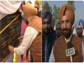 करतारपुर कॉरिडोर के शिलान्यास पत्थर पर सुखविंदर सिंह रांधवा ने सीएम व मंत्रियों के नाम पर लगाया काला टेप - Hindi News | Kartarpur corridor: punjab minister put black tape on CM & other ministers' names foundation stone | Latest india News at Lokmatnews.in