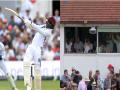 VIDEO: शमर जोसेफ ने एटकिंसन की गेंद ऐसा मारा छक्का कि टूट गई स्टेडियम की छत, लोगों ने बचाए अपने सिर - Hindi News | VIDEO: Shamar Joseph’s Massive Six Off Gus Atkinson Damages Stadium Roof, Fans Escape Serious Injuries | Latest cricket News at Lokmatnews.in