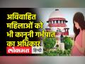 अविवाहित महिला को भी कानूनी गर्भपात का अधिकार : SC - Hindi News | Even unmarried women have the right to legal abortion: SC | Latest india Videos at Lokmatnews.in