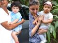 सैफीना के नवाबजादे तैमूर अपनी बुआ की बेटी इनाया के साथ आए नजर - Hindi News | Celebs Kids Spotted Pics: Taimur ali khan and Inaaya Naumi Kemmu Spotted at Bandra Mumbai | Latest bollywood Photos at Lokmatnews.in