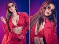 तारा सुतारिया ने रेड ऑउटफिट पहन करवाया फोटोशूट, कैमरे के सामने दिया एक से बढ़कर एक पोज - Hindi News | Heropanti 2 actress Tara Sutaria got a photoshoot done wearing a red blazer pant gave pose in front of the camera see pics | Latest bollywood Photos at Lokmatnews.in