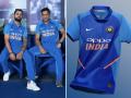 टीम इंडिया वर्ल्ड कप 2019 में नजर आएगी इस नई जर्सी में, देखें Pics - Hindi News | In Pics: Team India new Jersey launched ahead of world cup 2019 | Latest cricket Photos at Lokmatnews.in