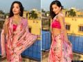 मोनालिसा ने शेयर की पिंक साड़ी में खूबसूरत तस्वीरें, देखें एक्ट्रेस का खूबसूरत अंदाज - Hindi News | Actress Monalisa shared glamorous style pink sari beautiful photos images viral see pics | Latest bollywood Photos at Lokmatnews.in