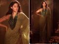 नोरा फतेही ने शेयर की साड़ी में ग्लैमरस अंदाज, देखें तस्वीरें - Hindi News | Nora Fatehi sequinned saree glows like images viral see pics | Latest bollywood Photos at Lokmatnews.in
