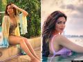 शमा सिकंदर वॉटर बेबी बन समंदर में मस्ती करती आईं नजर, शेयर की ग्लैमरस तस्वीरें - Hindi News | Shama Sikandar water baby bun Glamorous shared pictures viral see pics | Latest bollywood Photos at Lokmatnews.in