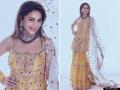 SEE PICS! Madhuri Dixit pictures in yellow sharara dress goes viral on social media - Hindi News | SEE PICS! Madhuri Dixit pictures in yellow sharara dress goes viral on social media | Latest entertainment Photos at Lokmattimes.com