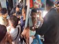 VIDEO: ट्रेन में बिना टिकट यात्रा कर रहे पैसेंजर को टीटीई ने पीटा, यात्री चिल्लाकर कहता रहा चालान काट दीजिए - Hindi News | TTE beats a passenger travelling without a ticket; passenger keeps shouting for a challan VIDEO | Latest weird News at Lokmatnews.in