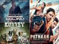 2023 जनवरी में रिलीज होंगी ये बड़ी फिल्में, जानें रिलीज की तारीख और ओटीटी प्लेटफॉर्म - Hindi News | Upcoming Movies in January 2023 Pathaan Kuttey Tehran Mission Majnu | Latest bollywood Photos at Lokmatnews.in