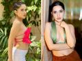 Urfi javed looks glamorous in green monokini, see pics - Hindi News | Urfi javed looks glamorous in green monokini, see pics | Latest entertainment Photos at Lokmattimes.com