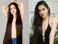 Urfi Javed goes topless covers her body with hair, see pics - Hindi News | Urfi Javed goes topless covers her body with hair, see pics | Latest entertainment Photos at Lokmattimes.com