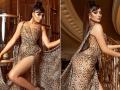 उर्वशी रौतेला ने ट्रांसपेरेंट गाउन में चलाया हुस्न का जादू, वायरल हुई तस्वीरे - Hindi News | urvashi rautela looking stunning in transparent leopard print gown see pictures | Latest bollywood Photos at Lokmatnews.in