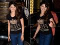 Photos: ब्लैक टी शर्ट और ब्लू जीन्स में स्पॉट हुईं उर्वशी रौतेला - Hindi News | In Pics: urvashi rautela spotted at indigo in black t shirt and blue jeans at juhu in mumbai | Latest bollywood Photos at Lokmatnews.in