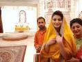 अयोध्या पहुंचीं उर्वशी रौतेला, किए रामलला के दर्शन; देखें फोटो - Hindi News | Urvashi Rautela reached Ayodhya visited Ram Lalla see photo | Latest bollywood News at Lokmatnews.in