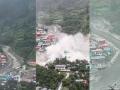 Uttarkashi Cloudburst News: हैलीपैड बहा, मकान, होटल और अन्य इमारतें ढही, देखिए तस्वीरें और वीडियो - Hindi News | Uttarkashi Cloudburst News LIVE Helipad washed away houses, hotel and other buildings collapsed see photos and videos | Latest india Photos at Lokmatnews.in