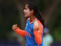 India Women U19 vs Malaysia Women U19: 31 पर किया ढेर, 2.5 ओवर में 32 रन बनाकर 10 विकेट से जीत, वैष्णवी शर्मा कमाल, 4 ओवर, 1 मेडन, 5 रन और 5 विकेट - Hindi News | India Women U19 vs Malaysia Women U19 India Women U19 won 10 wkts All out 31 scoring 32 runs in 2-5 overs Vaishnavi Sharma 4 overs, 1 maiden, 5 runs 5 wickets | Latest cricket News at Lokmatnews.in