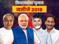 विधानसभा चुनाव नतीजे: आंध्र प्रदेश में चंद्रबाबू नायडू पस्त, ओडिशा में नवीन पटनायक की वापसी के संकेत - Hindi News | Assembly Elections Results 2019 Andhra Pradesh Arunachal Pradesh Odisha and Sikkim Live Updates and Latest Breaking News | Latest india News at Lokmatnews.in
