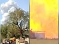 Cracker Fire: MP-पटाखा फैक्ट्री में विस्फोट के बाद आग,6 की मौत, 60 घायल - Hindi News | Fire after explosion in MP firecracker factory, 6 dead, 60 injured | Latest india News at Lokmatnews.in