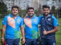 World Cup Archery: अभिषेक वर्मा, रजत चौहान और अमन सैनी की जोड़ी ने फ्रांस को एक अंक से हराकर स्वर्ण पर किया कब्जा - Hindi News | World Cup Archery Abhishek Verma, Rajat Chauhan and Aman Saini pair won gold defeat France one point | Latest other-sports News at Lokmatnews.in