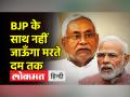 सीएम नीतीश कुमार ने कहा- बीजेपी के साथ मरते दम तक नहीं जाऊँगा - Hindi News | CM Nitish Kumar said - I will not go with BJP till death | Latest india Videos at Lokmatnews.in