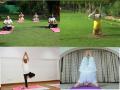 International yoga Day: तस्वीरों में देखिए जेपी नड्डा से लेकर केजरीवाल तक भारतीय नेताओं ने कैसे किया योग - Hindi News | International yoga Day 2020: ramnath kovind, arvind kejriwal, indian leders performs yoga, see photos | Latest india Photos at Lokmatnews.in